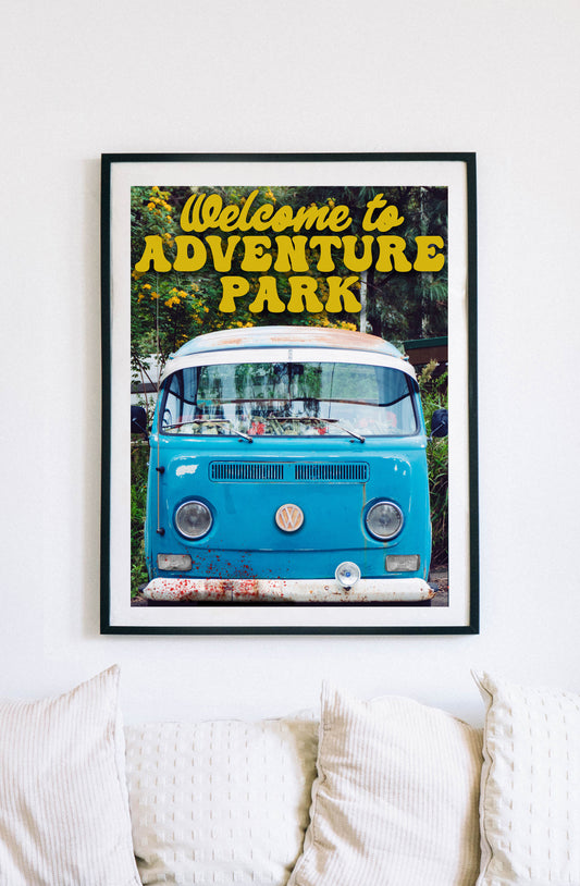 Welcome to Adventure Park Poster